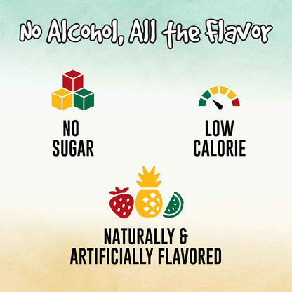 Margaritaville Singles to Go Water Drink Mix – Office Desk Hydration for Midday Focus, Tropical Single-Serve Powder Sticks