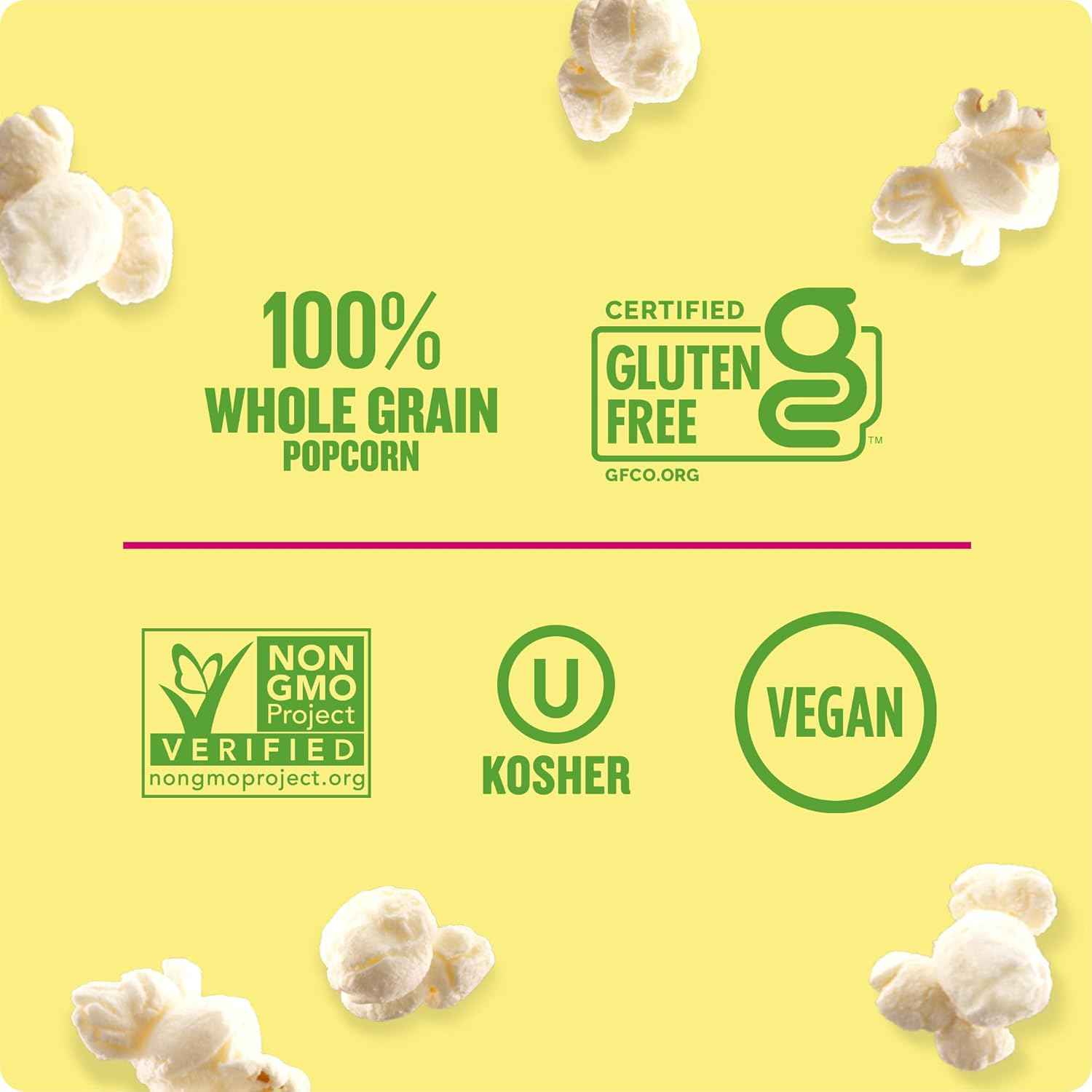 Angie's BOOMCHICKAPOP Sea Salt Popcorn – Healthy Snack Care Package Gift for Friends and Coworkers