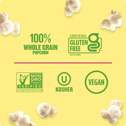 Angie's BOOMCHICKAPOP Sea Salt Popcorn – Healthy Snack Care Package Gift for Friends and Coworkers