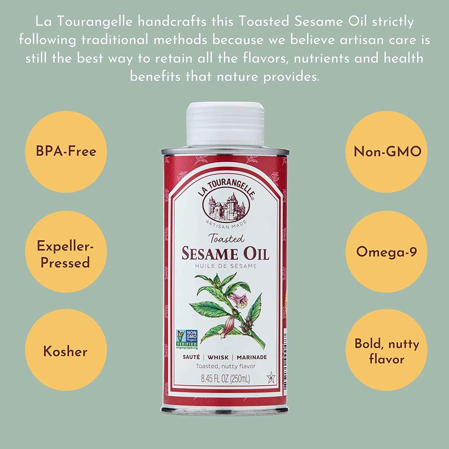 La Tourangelle Avocado Oil – Heart-Healthy Fat for Wellness-Focused Meal Prep and Salad Bars