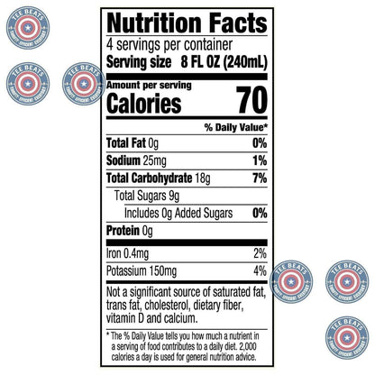R.W. Knudsen Cranberry Juice Not from Concentrate – 32 fl oz No Added Sugar Lunchbox Drink for Kids