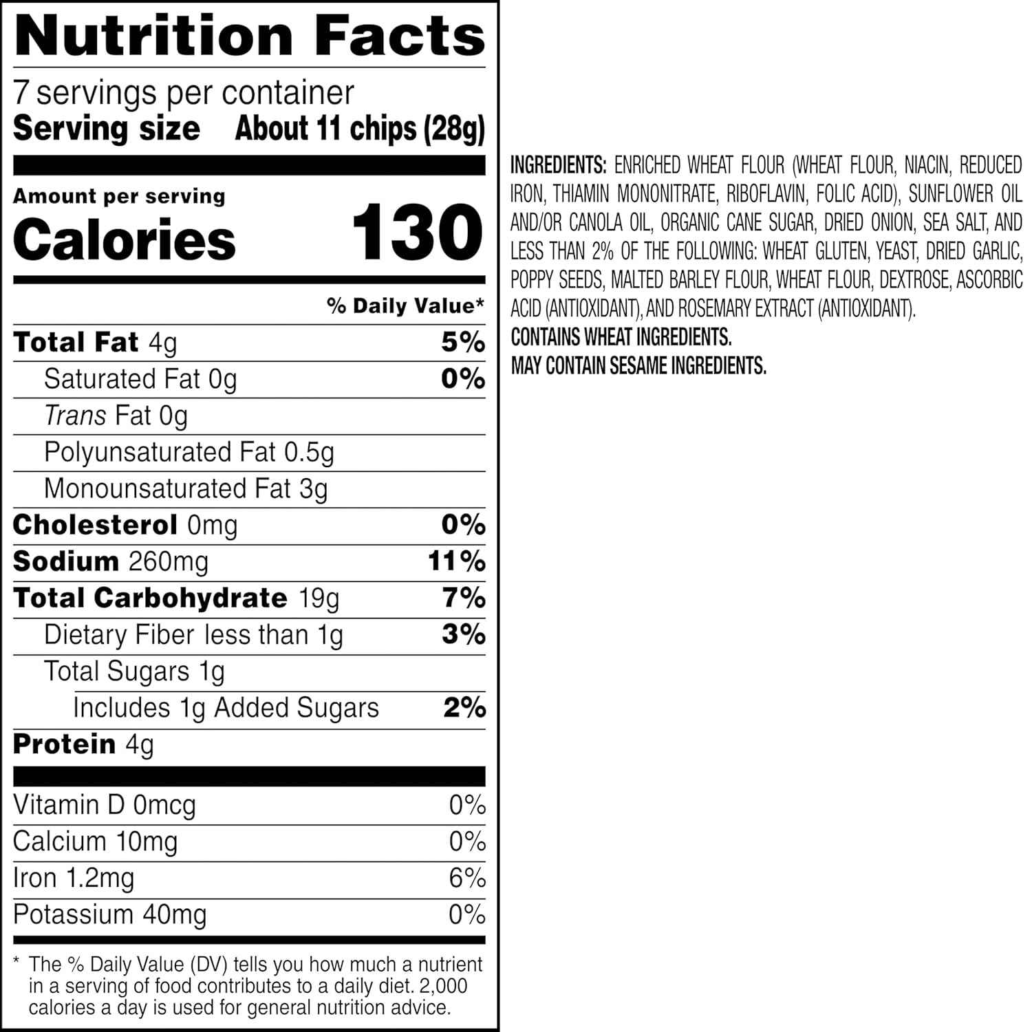 Stacy's Simply Naked Pita Chips – Lunchbox Snack for School and After-School