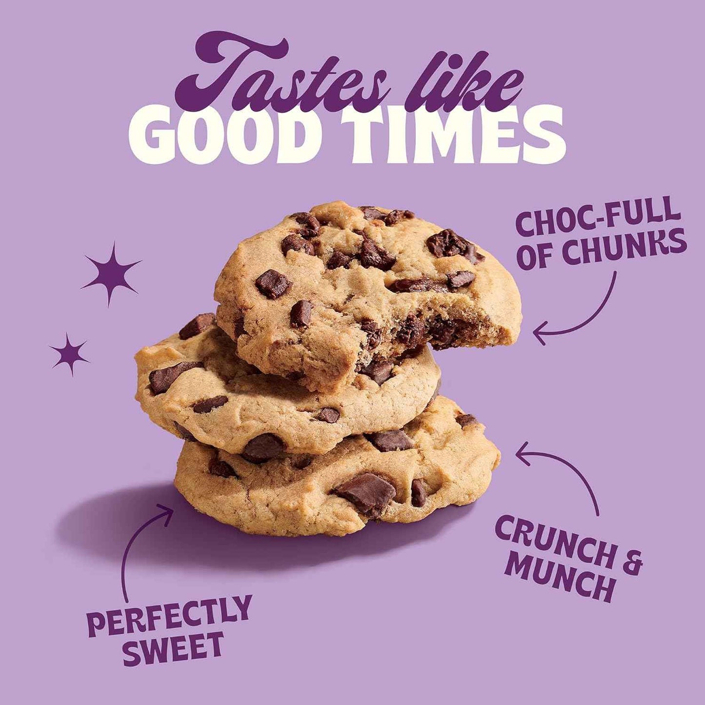 Back to Nature Chocolate Chunk Cookies – Simple Plant-Based Staple for the Uncluttered Pantry, 7.5 oz Box