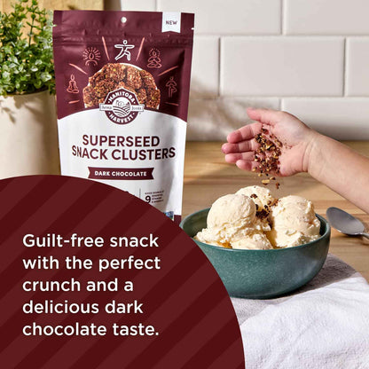Manitoba Harvest Superseed Snack Clusters – Home Office Snack for Focused Workdays and Sugar-Free Focus