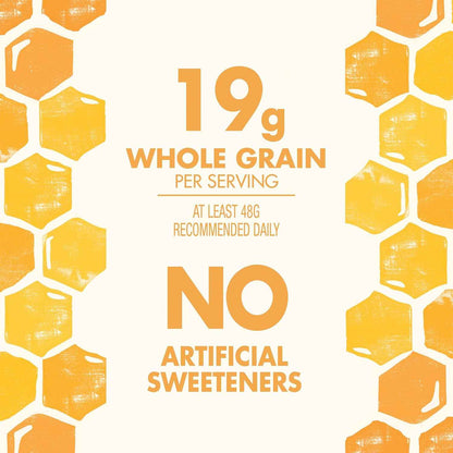 Cascadian Farm Honey Oat Crunch Cereal – USDA Organic Honey Oat Crunch for Family Breakfast Nook, 13.5 oz