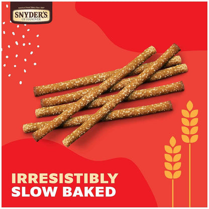 Snyder's of Hanover Pretzel Rods – Nut-Free Lunchbox Snack for Kids' Lunchboxes and After-School Cravings