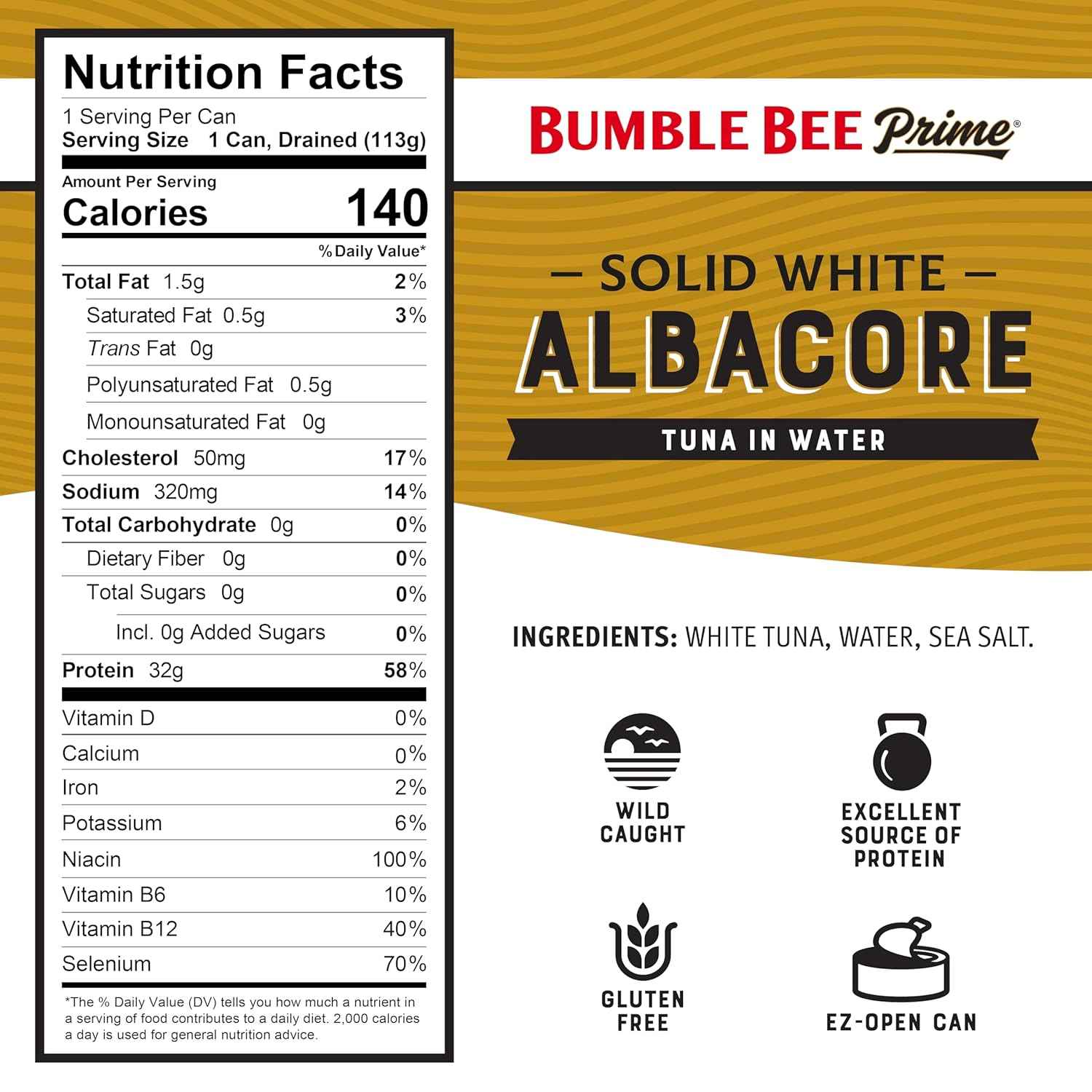 Bumble Bee Prime Albacore Tuna – Thoughtful Gourmet Gift for the Health-Conscious Home Cook
