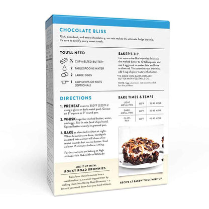King Arthur Gluten Free Fudge Brownie Mix – Clean-Ingredient Baking for Wellness-Focused Pantries, Rich Chocolate Dessert for Guilt-Free Weeknight Indulgence
