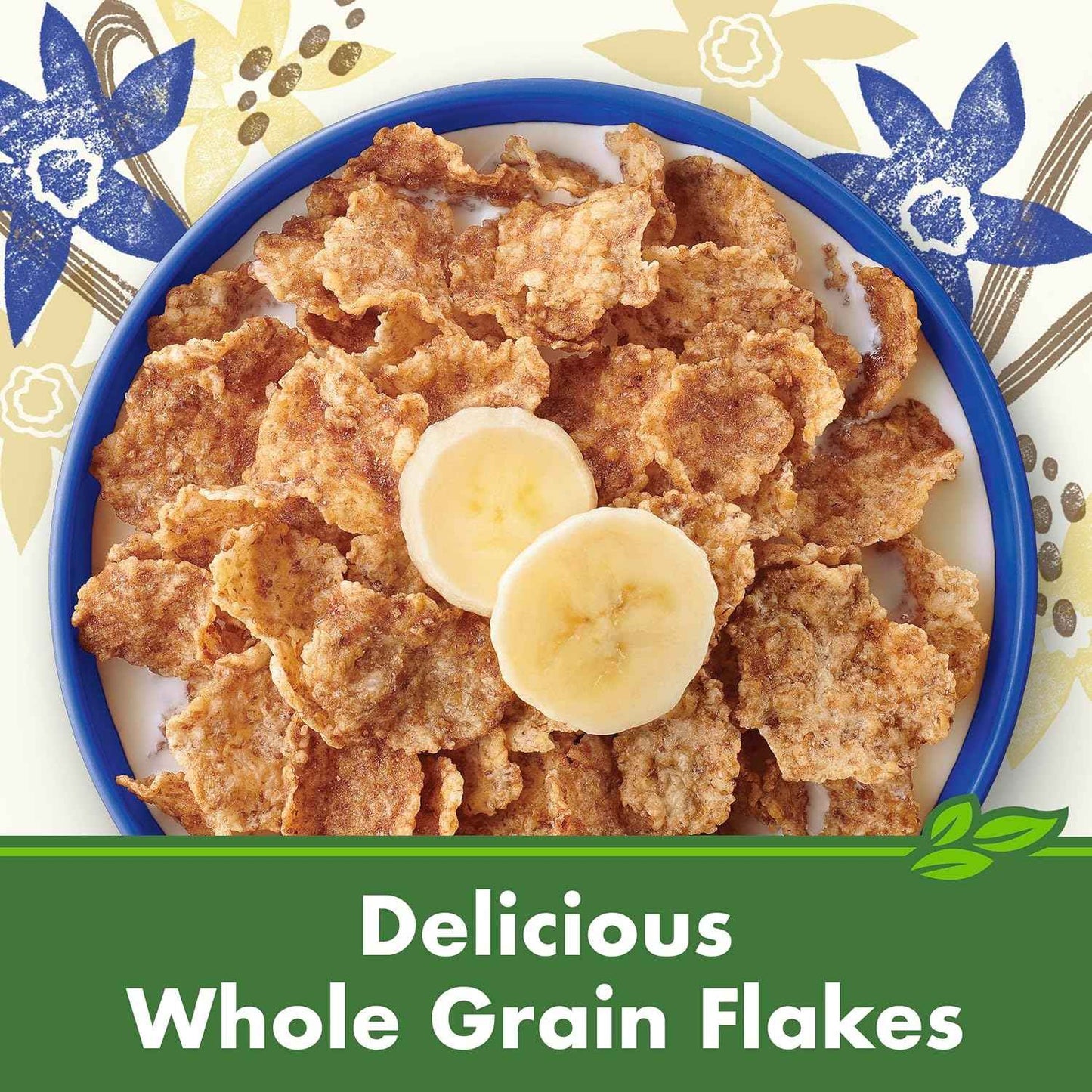 Cascadian Farm Organic Vanilla Crisp Cereal – Diabetic-Friendly Cereal for Sugar-Conscious Wellness Routines, 12 oz Resealable Box