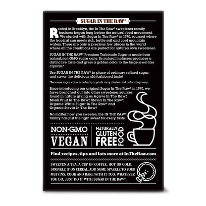 Sugar In The Raw Turbinado Cane Sugar – Thoughtful Housewarming Gift for Coffee Lovers, 2lb Box with Pour Spout