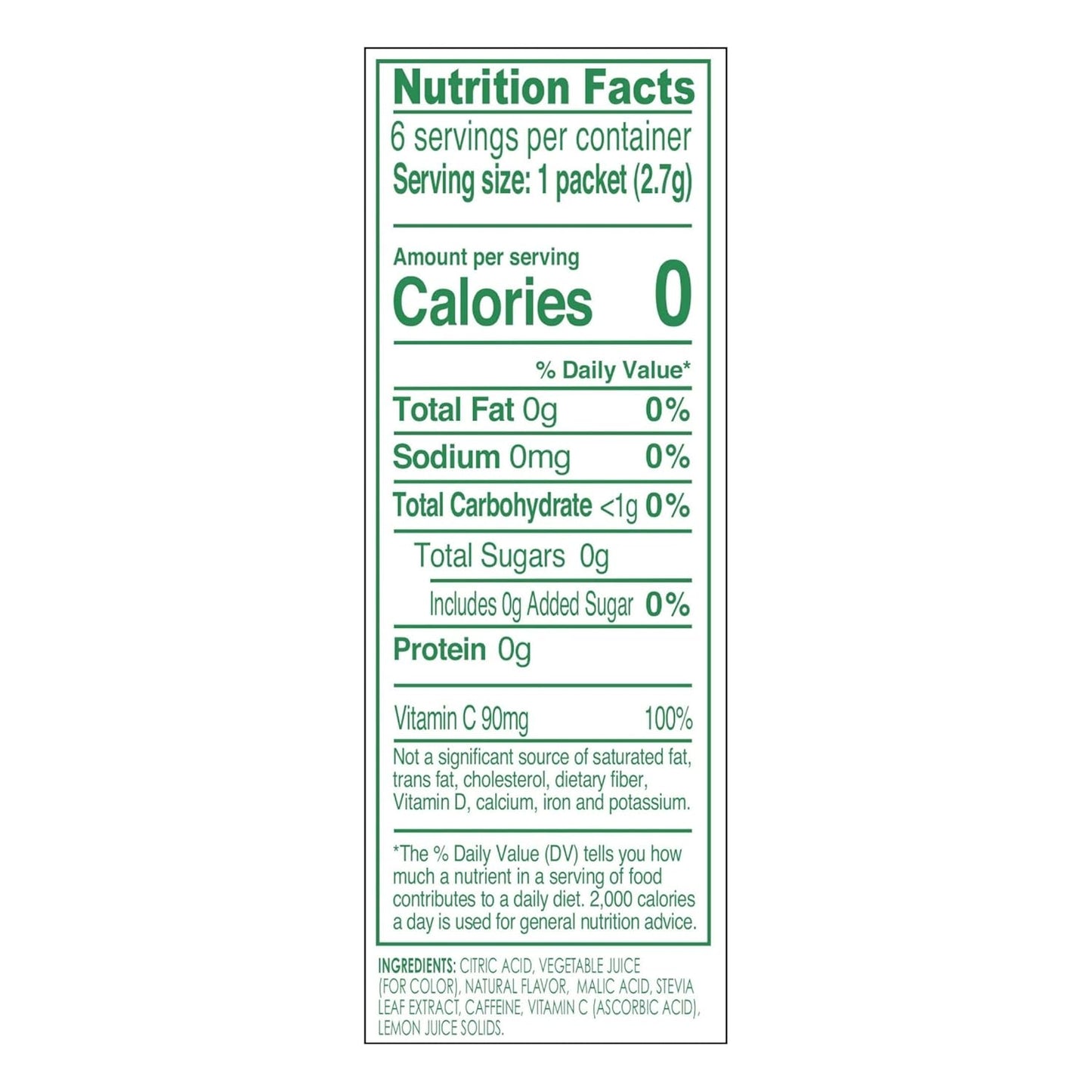 non-gmo simple ingredient formulation