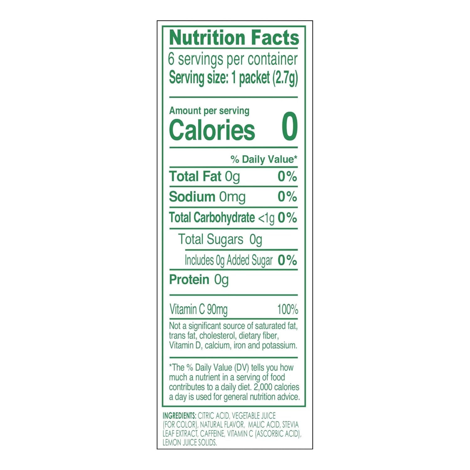non-gmo simple ingredient formulation
