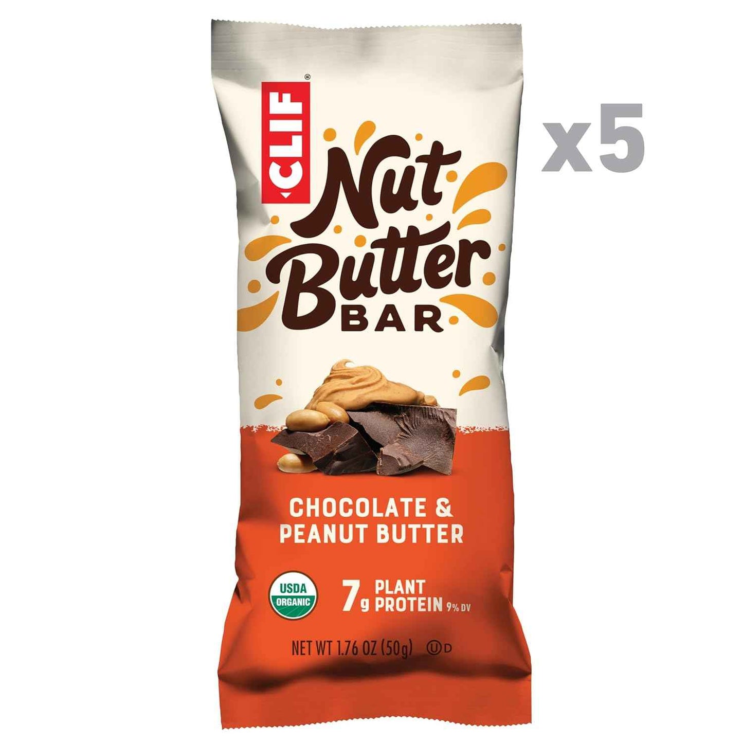 CLIF Nut Butter Bar – Individually Wrapped Energy Bar for Cycling Routes and Trail Adventures
