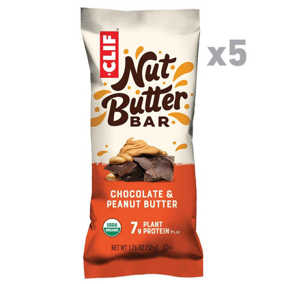 CLIF Nut Butter Bar – Individually Wrapped Energy Bar for Cycling Routes and Trail Adventures