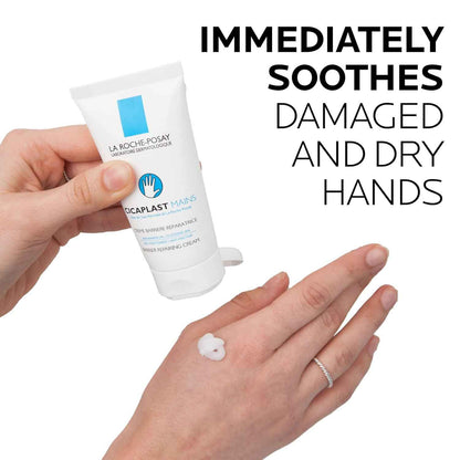 La Roche-Posay Cicaplast Hand Cream – Safe, Non-Toxic Moisturizer for Sensitive Skin & Families
