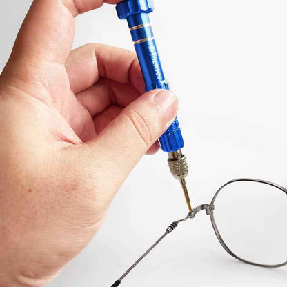 PTSLKHN 5-in-1 Magnetic Precision Screwdriver – Pro Repair Tool for IT Technicians, Bench Techs, and Electronics Repair Workshops