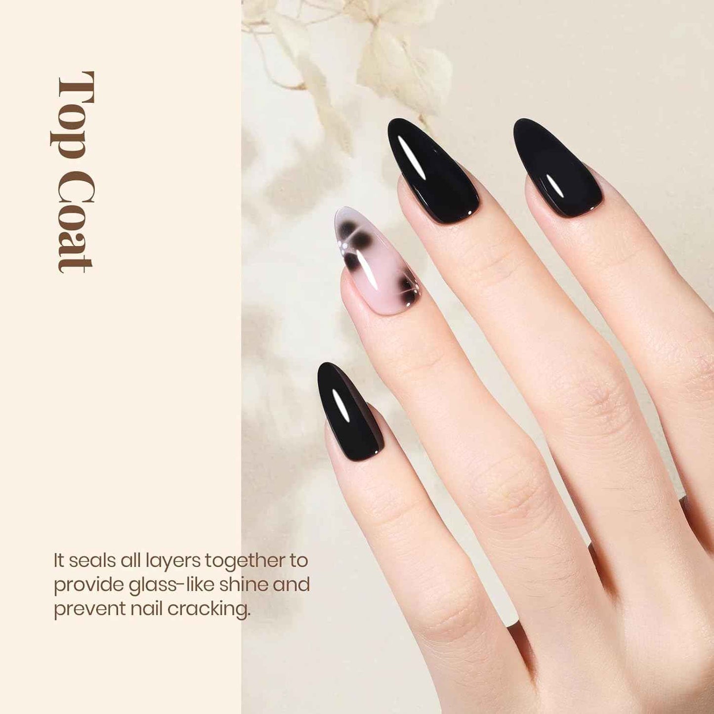 Beetles 9-in-1 Nail Glue Set – Clutter-Free Vanity Essential, One Bottle Replaces Six Separate Nail Products