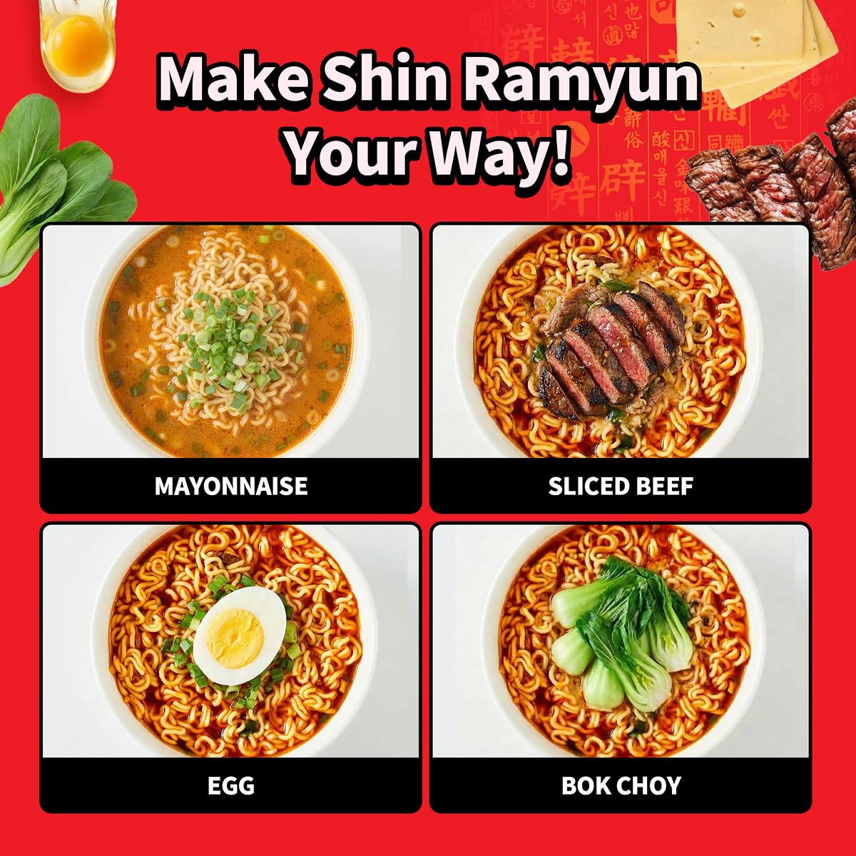 Nongshim Shin Ramyun Spicy Korean Ramen – Portable Pantry Meal for Camping Trips