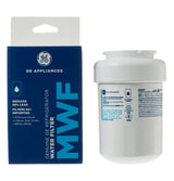 GE MWF Refrigerator Water Filter – Family Friendly Filter for Kitchens with Children, Removes Lead and Microplastics