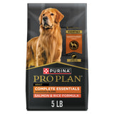 Purina Pro Plan Complete Essentials Salmon and Rice, Value 33 lb. Bag for Multi-Dog Homes