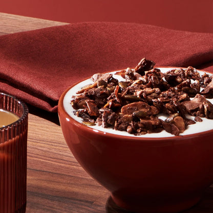 NuTrail Dark Chocolate Nut Granola – Portable Low-Carb Trail Snack for Hiking and Camping, Resealable 8 oz