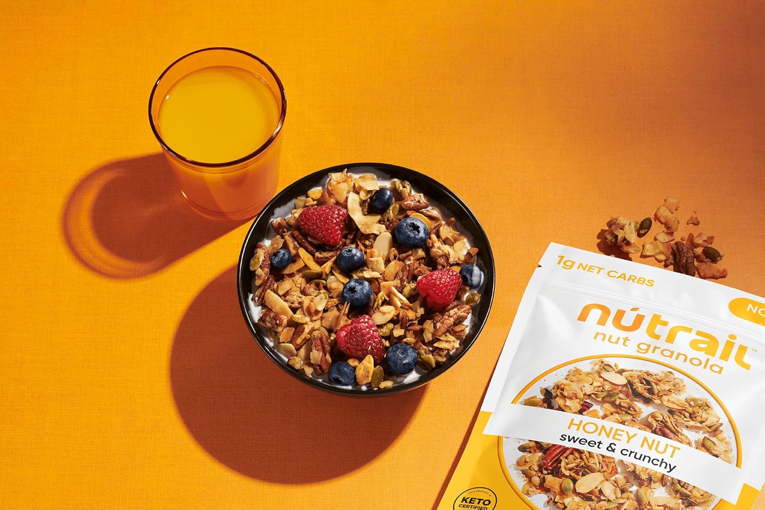 NuTrail Honey Nut Granola – Kid-Safe Lunchbox Snack for Allergy-Aware Families