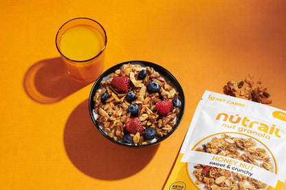 NuTrail Honey Nut Granola – Kid-Safe Lunchbox Snack for Allergy-Aware Families