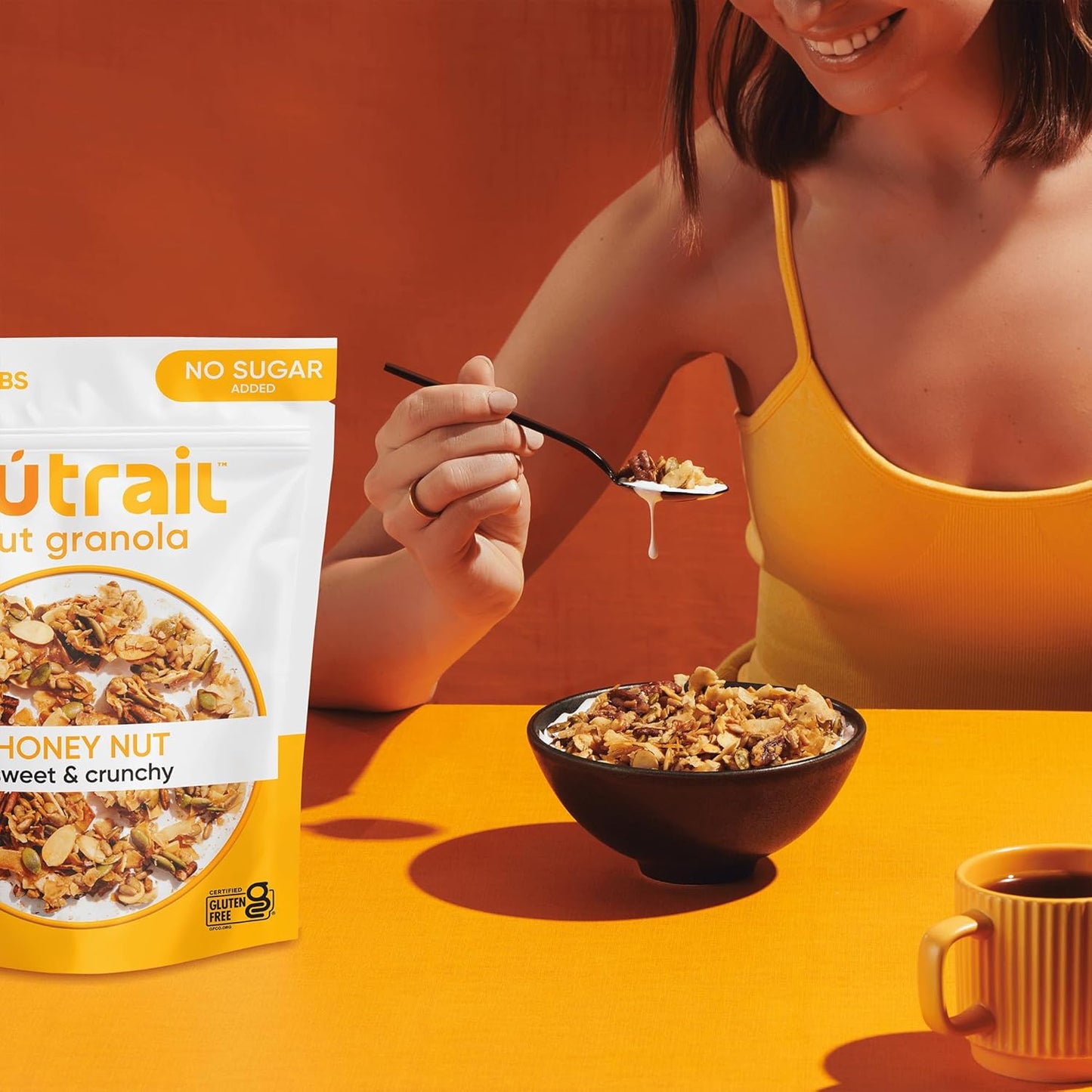 NuTrail Honey Nut Granola – Kid-Safe Lunchbox Snack for Allergy-Aware Families