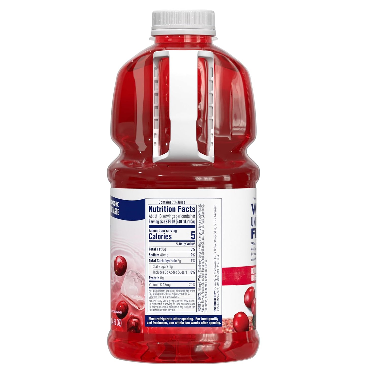 Ocean Spray Diet Cranberry Juice Drink – Office Desk Beverage for Focused Workdays and Long Study Sessions