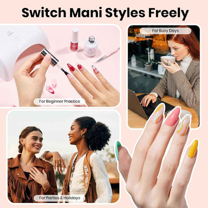 Beetles Peel Off Gel Base Coat for Quick Manicure Change Between Meetings, 10-Minute Removal