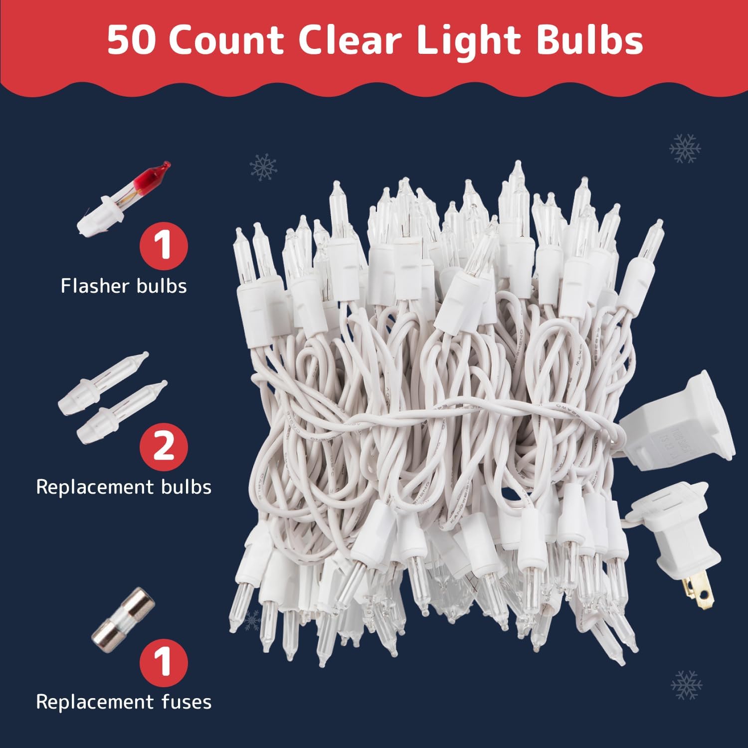 offered in 50ct, 100ct, 200ct, and 300ct counts across warm white and multicolor options