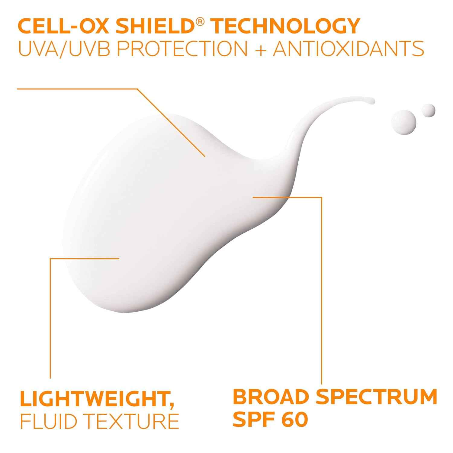 La Roche-Posay Anthelios SPF 60 Sunscreen – Water-Resistant Facial Protection for Active Outdoor Days