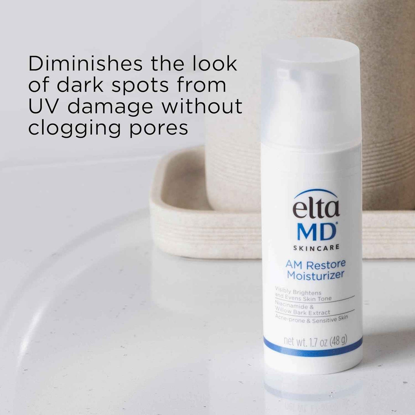 EltaMD AM Restore Face Moisturizer – Clean, Fragrance-Free Essential for Minimal Routines