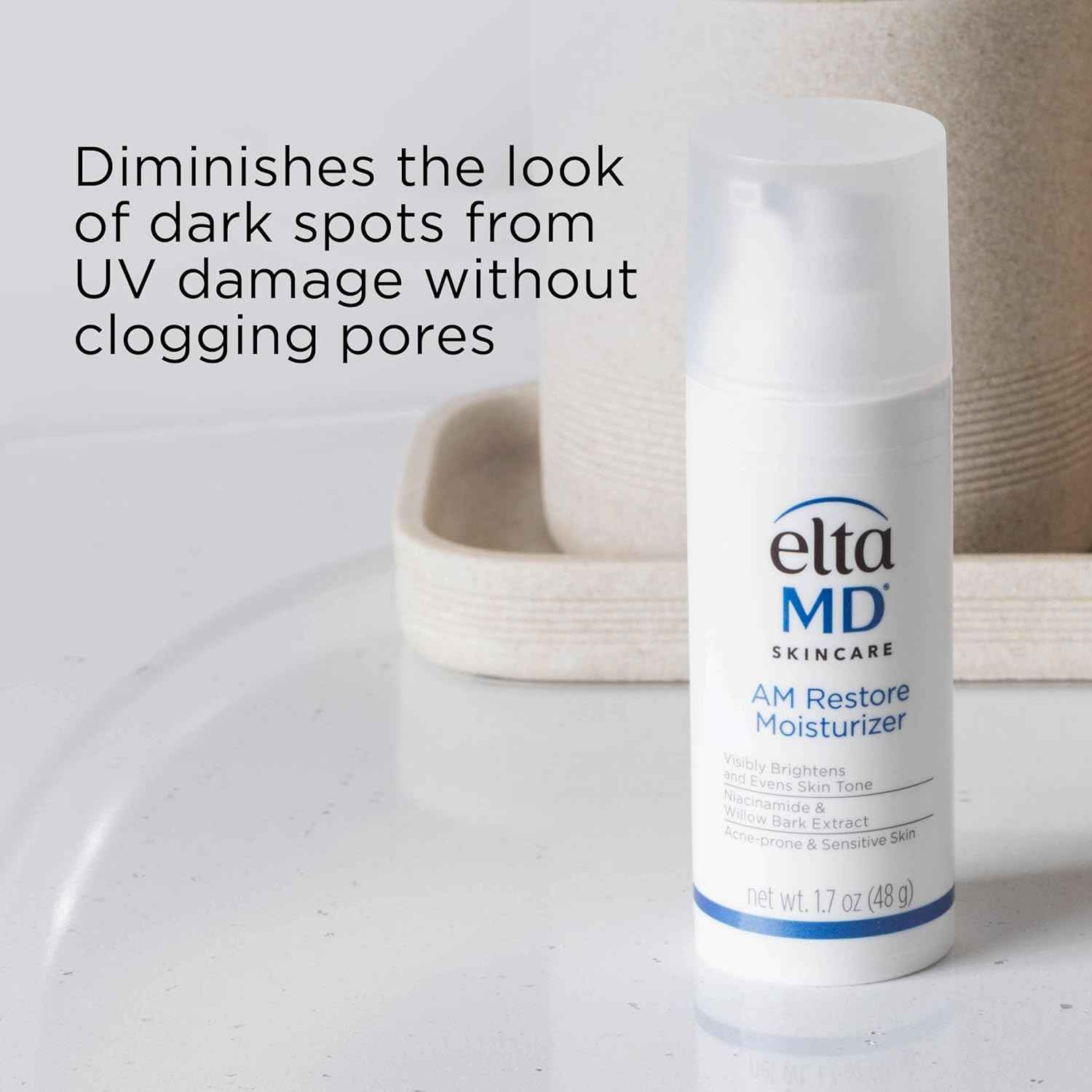 EltaMD AM Restore Face Moisturizer – Clean, Fragrance-Free Essential for Minimal Routines