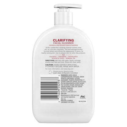 Olay Clean Gel Face Wash – Sulfate-Free Essential for Uncluttered Skincare Routines