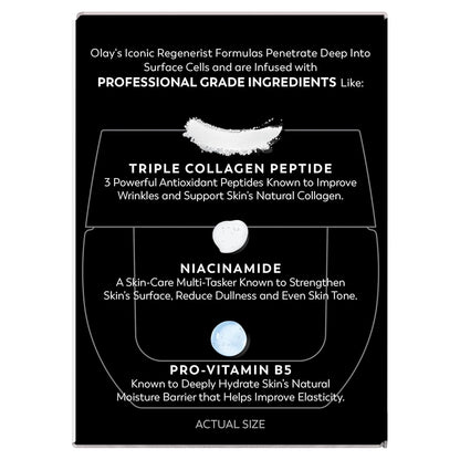 Olay Regenerist Micro-Sculpting Cream – Premium Triple Collagen Complex for Refined Elegance