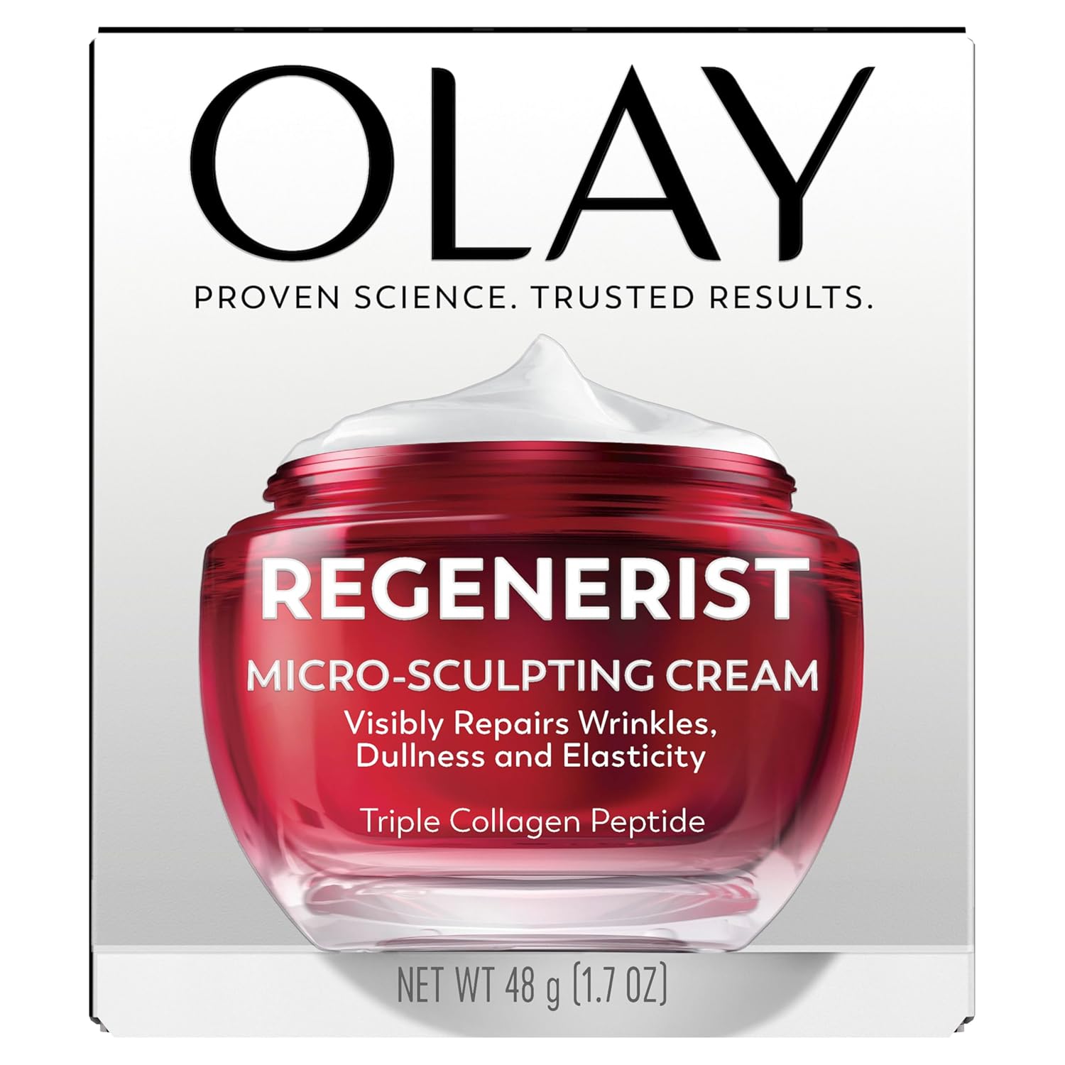 Olay Regenerist Micro-Sculpting Cream – Premium Triple Collagen Complex for Refined Elegance