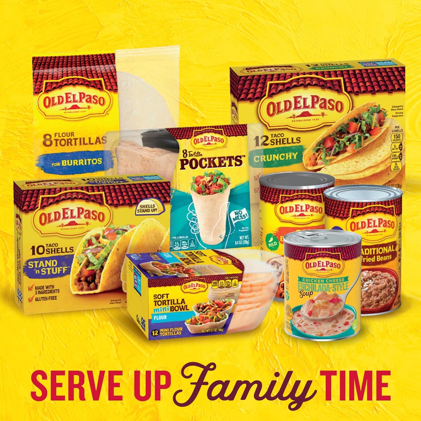 Old El Paso Chicken Tortilla Soup for Quick Weeknight Family Dinners, 18.5 oz