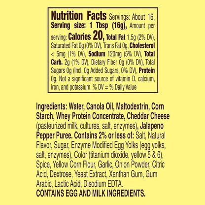 Old El Paso Creamy Queso Dip - Portable Cheese Sauce for Camping Trips and Picnics, 9 oz Squeeze Bottle