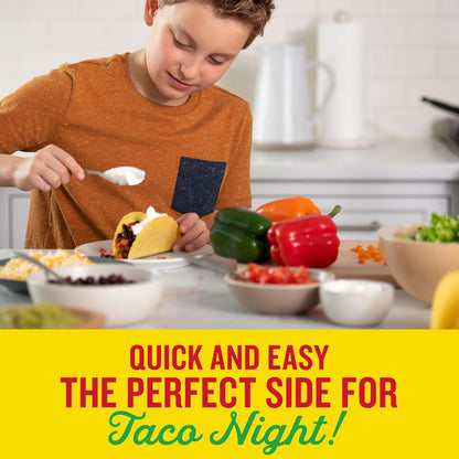 Old El Paso Mexican Style Rice Pouch – Family-Friendly Mildly Spicy Side for Taco Nights with Kids