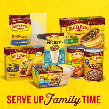 Old El Paso Mexican Style Rice Pouch – Family-Friendly Mildly Spicy Side for Taco Nights with Kids