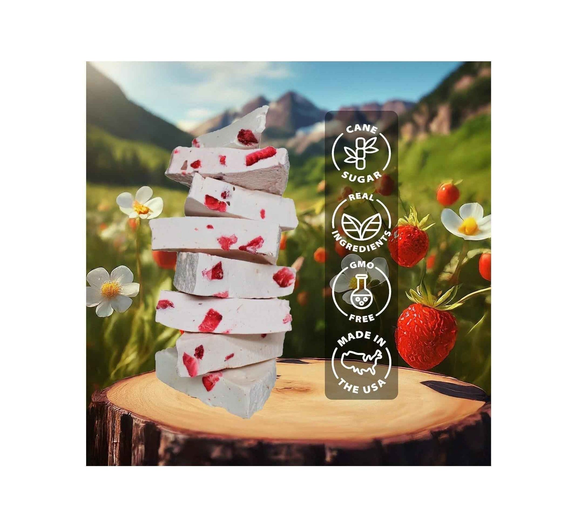 Rocky Mountain Freeze Dry Freeze Dried Strawberry Ice Cream | Kid-Friendly Lunchbox Snack for School & After-School | No Spoon Needed