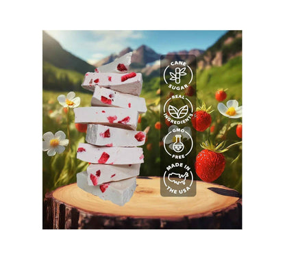 Rocky Mountain Freeze Dry Freeze Dried Strawberry Ice Cream | Kid-Friendly Lunchbox Snack for School & After-School | No Spoon Needed
