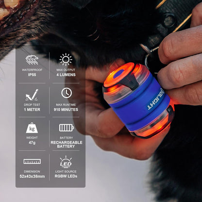 OLIGHT Gober 2 Safety Light – Backpacking Marker Beacon for Trails, Tents, and Campsites