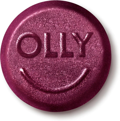 OLLY Women's Multivitamin Gummy – Bedside Daily Wellness Ritual for Energy and Immunity, Berry Flavor, 90 Count