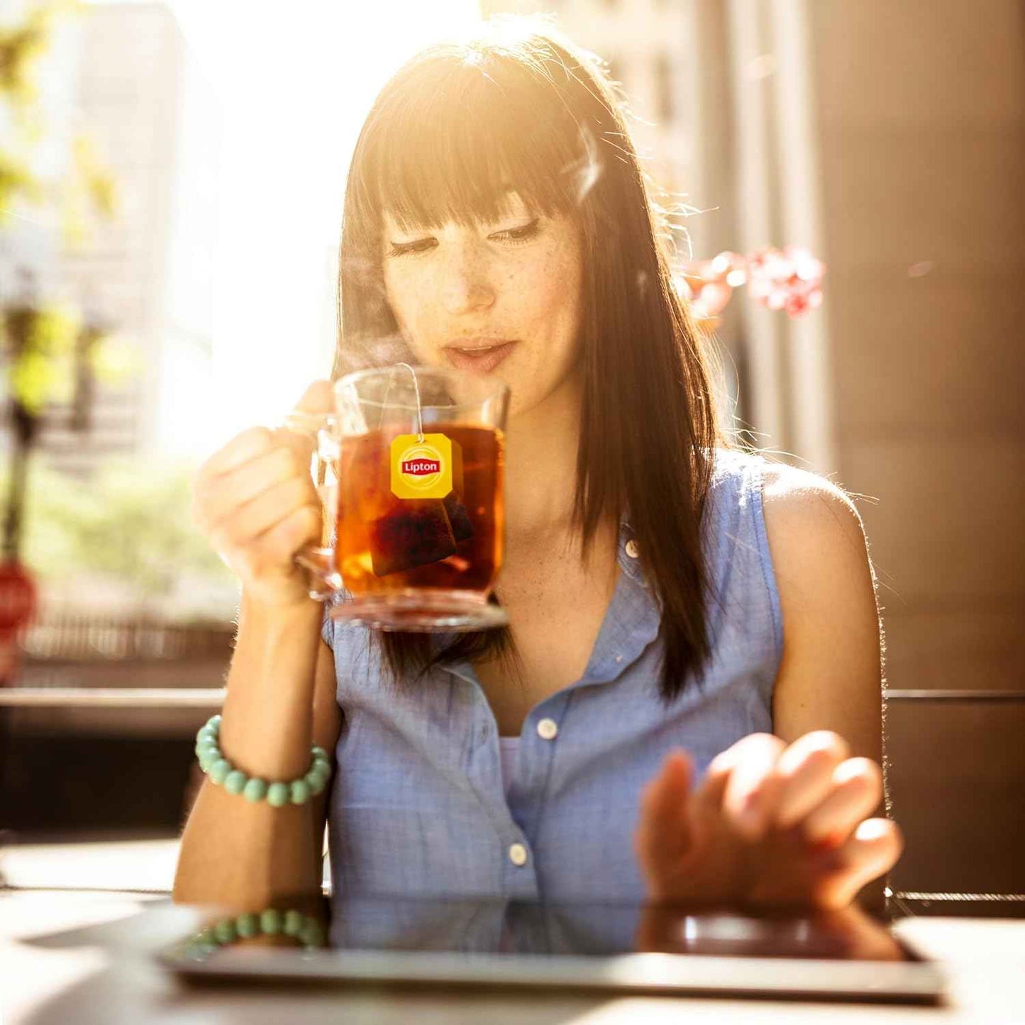 Lipton Decaf Black Tea Bags – Caffeine-Free Wind-Down Tea for Evening Self-Care Rituals
