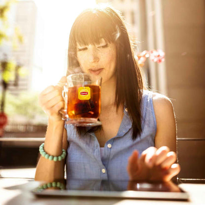 Lipton Decaf Black Tea Bags – Caffeine-Free Wind-Down Tea for Evening Self-Care Rituals