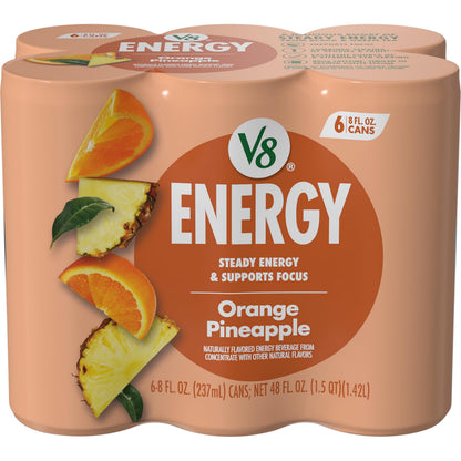 Orange Pineapple - Pack of 6 (8 Fl Oz)