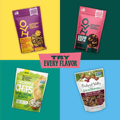 Orchard Valley Harvest Cran Nut Trail Mix – Office Desk Snack Pack for Mid-Afternoon Focus and Energy