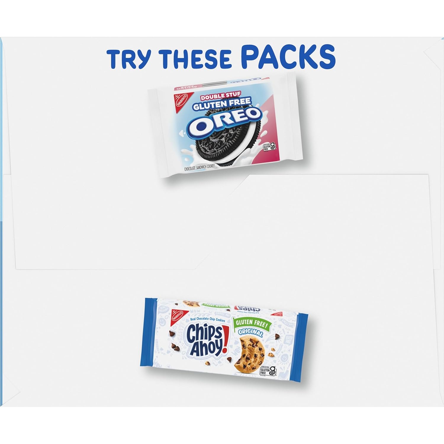 OREO & CHIPS AHOY! Gluten Free Cookies Variety Pack – Lunchbox Safe Treats for Kids with Celiac or Gluten Sensitivity